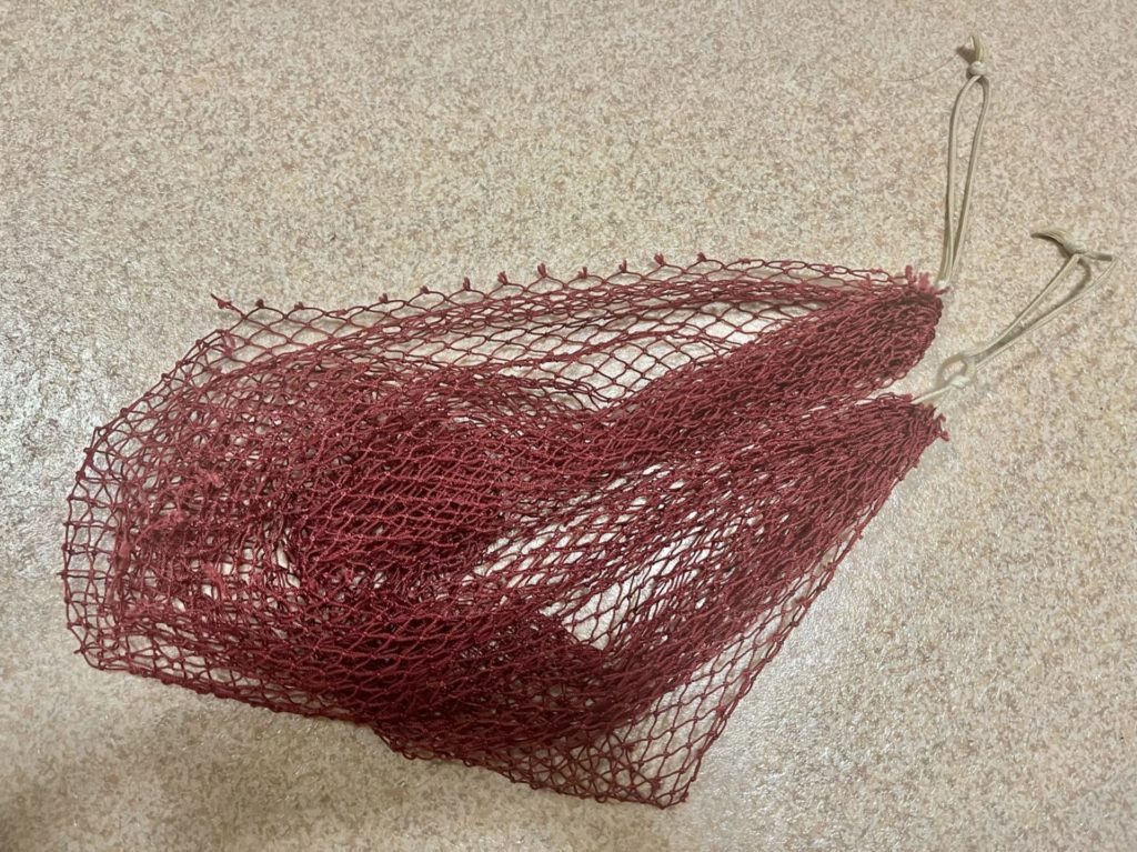 漁師の網で作ったボディタオルが気持ち良すぎる