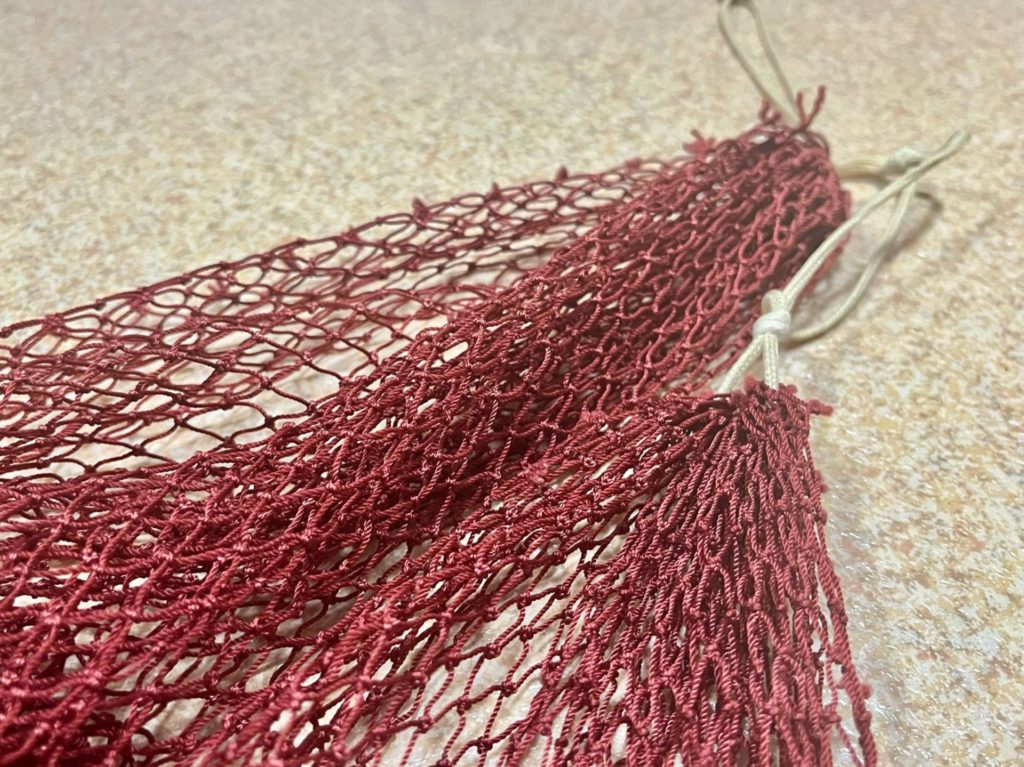 漁師の網で作ったボディタオルが気持ち良すぎる